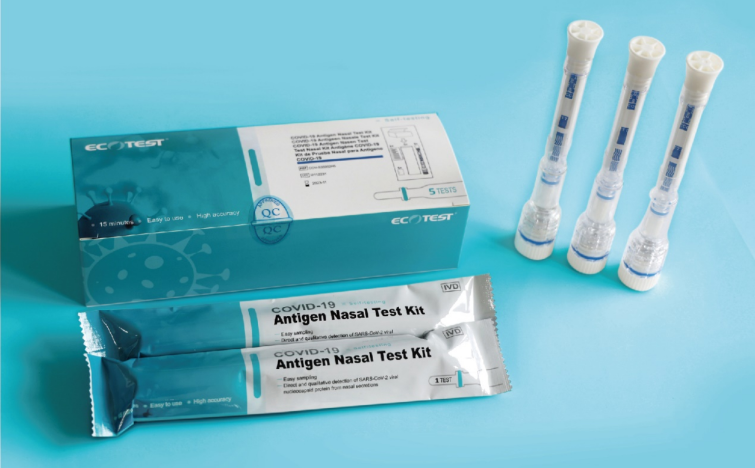 ASSUREECOTESTCOVID19ANTIGENNASALTESTKIT Löwe Medizintechnik